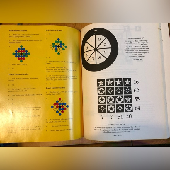 3 Mensa Puzzle Books - Picture 7 of 10